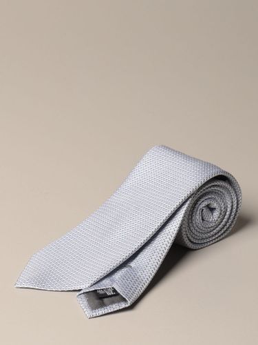 Tie Emporio Armani Tie In Micro Patterned Silk
