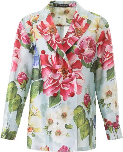 Floral Shantung Jacket