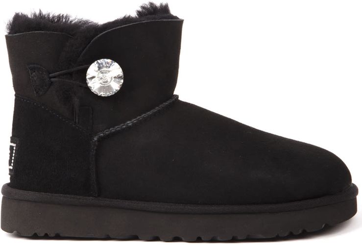 Mini Bailey Black Suede Ankle Boots