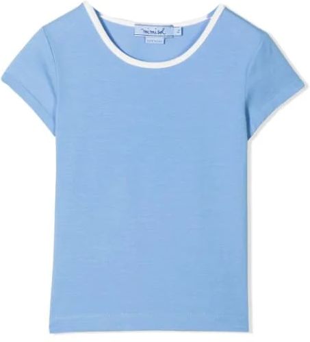 T-shirt With Contrasting Collar