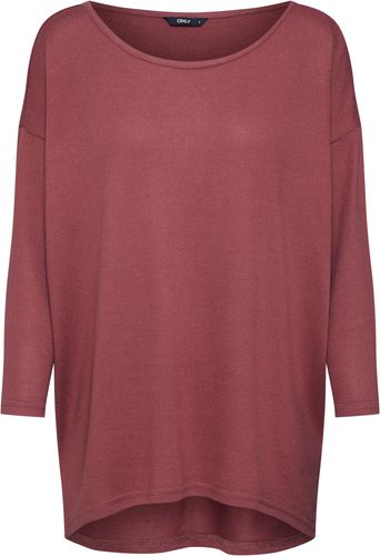 Maglietta 'ELCOS'  rosso violaceo