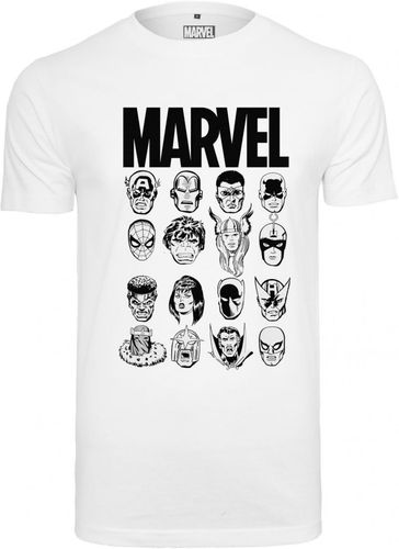 Maglietta 'Marvel Crew Tee'  nero / bianco