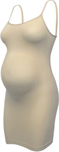 Abito a corsetto 'Mommy Supporting Dress'  beige