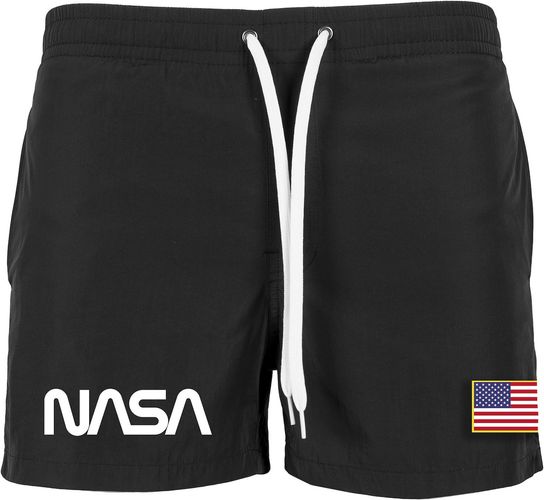 Pantaloncini da bagno 'NASA'  nero