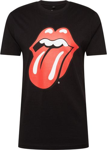 Maglietta 'Rolling Stones Tongue'  rosso / nero / bianco