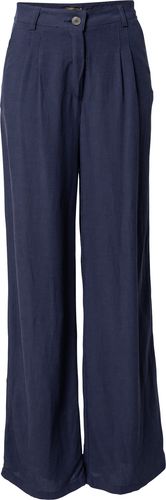 Pantaloni con pieghe  navy