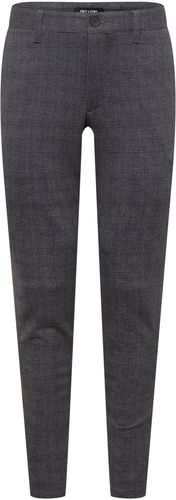 Pantaloni chino 'Mark'  grigio sfumato / nero
