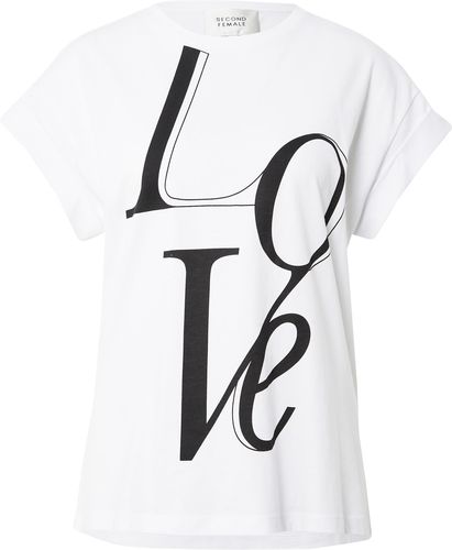 Maglietta 'Love'  nero / bianco