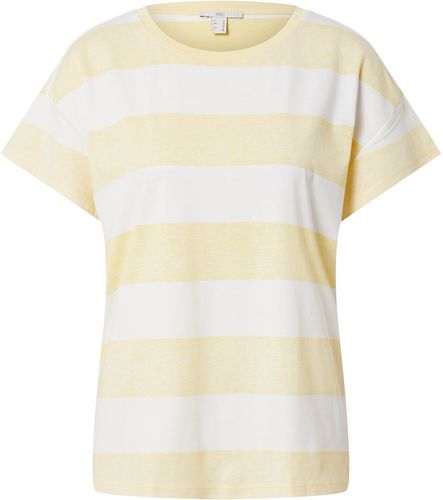 Maglietta  giallo chiaro / bianco