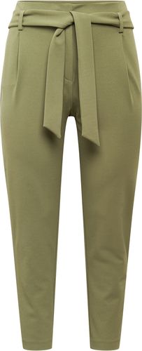 Pantaloni con pieghe 'Carolinus'  oliva