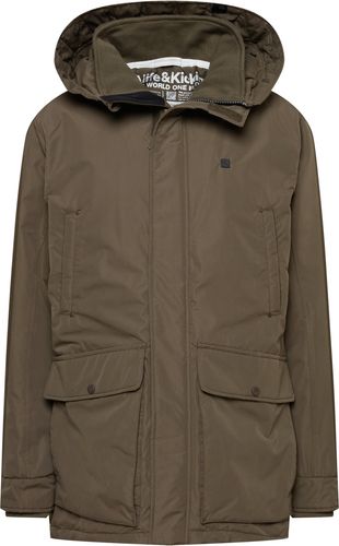 Parka invernale 'Ron'  mocca / nero