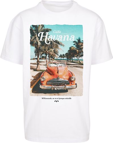 Maglietta 'Havana Vibe'  cappuccino / oliva / giada / nero / bianco