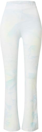 Pantaloni 'Ceclie'  turchese / bianco