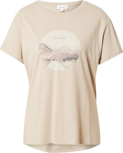 Maglietta 'NAALIN ODE TO EARTH'  beige / beige chiaro / rosa