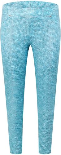 Leggings 'SHIBORI'  turchese / blu ciano