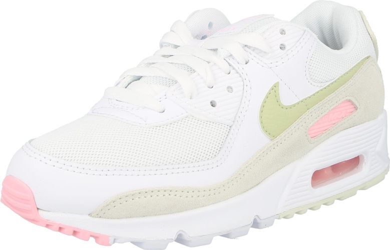 Sneaker bassa 'Air Max 90'  bianco / oliva / rosa