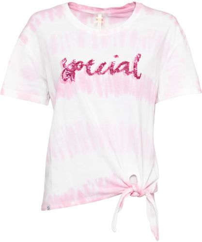 Maglietta 'SPECIAL'  rosa / rosa / bianco