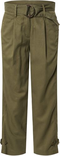 Pantaloni con pieghe  verde