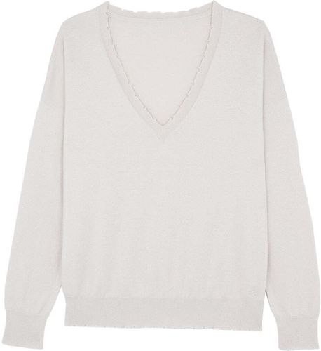 Pullover  crema