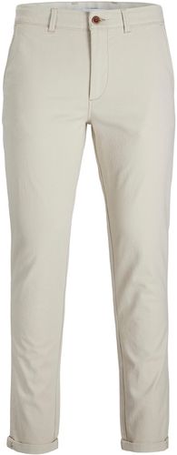 Pantaloni chino 'Marco'  ocra / grigio chiaro