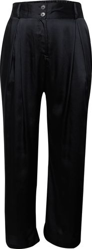 Pantaloni con pieghe  nero