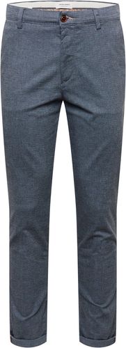 Pantaloni chino 'Marco'  blu colomba / ocra