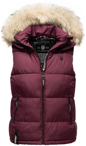 Gilet 'Eisflöckchen'  beige / bordeaux