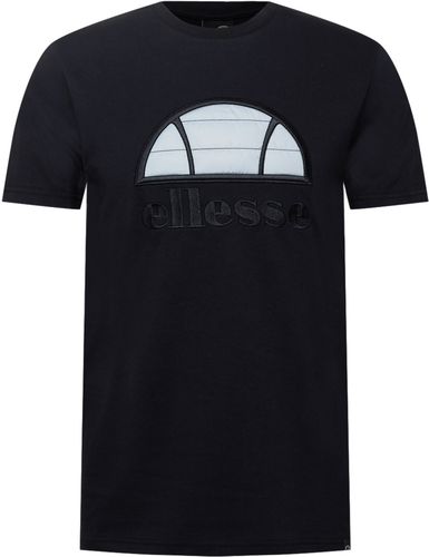 Maglietta 'Vetos'  nero / azzurro