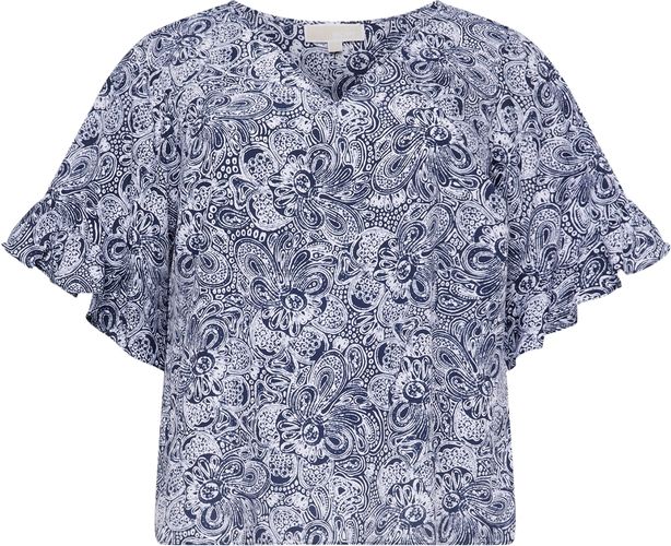 Camicia da donna  blu notte / bianco