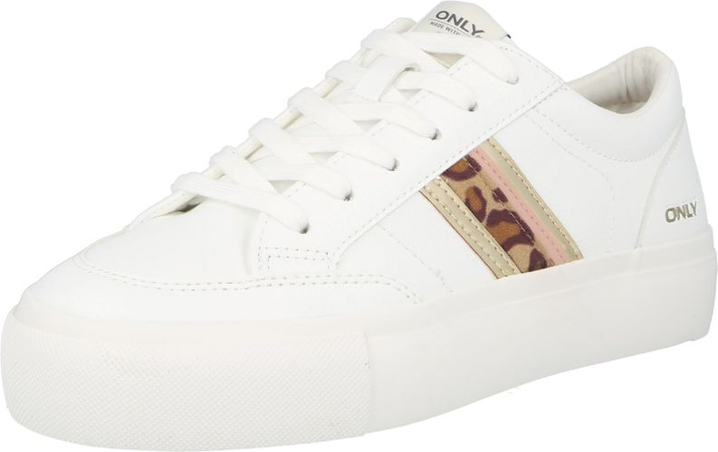 Sneaker bassa 'LIV-5'  bianco / marrone chiaro / marrone / marrone scuro / rosa pastello