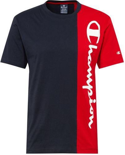 Maglietta  navy / bianco / rosso