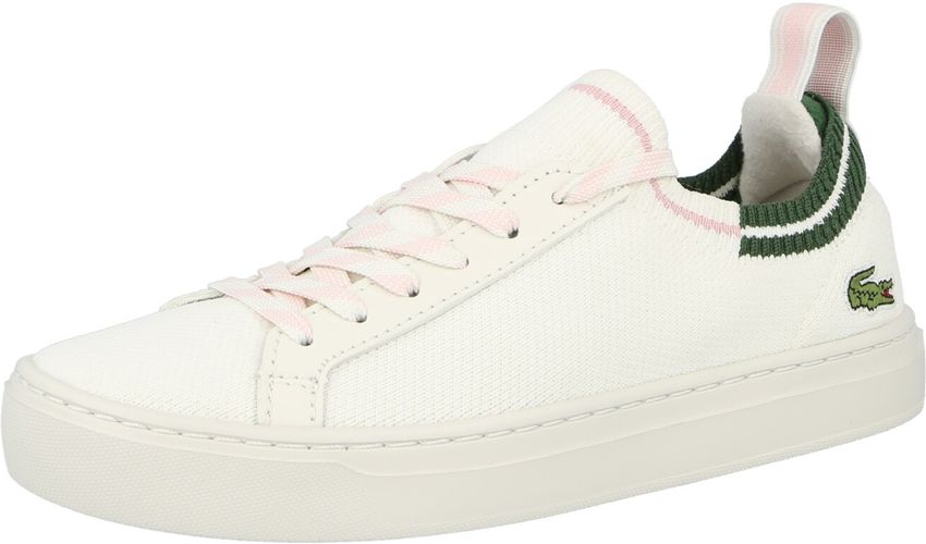Sneaker bassa  bianco / verde / rosa