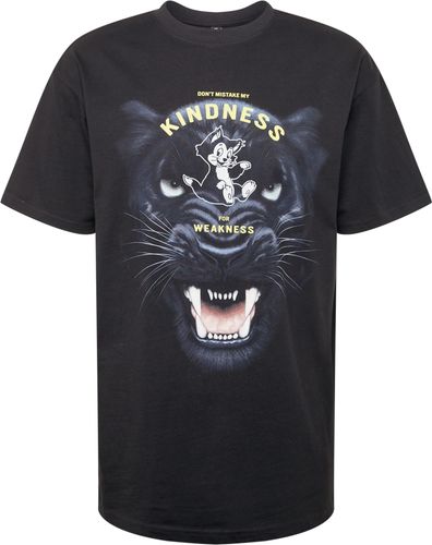 Maglietta 'Kindness No Weakness'  colori misti / nero