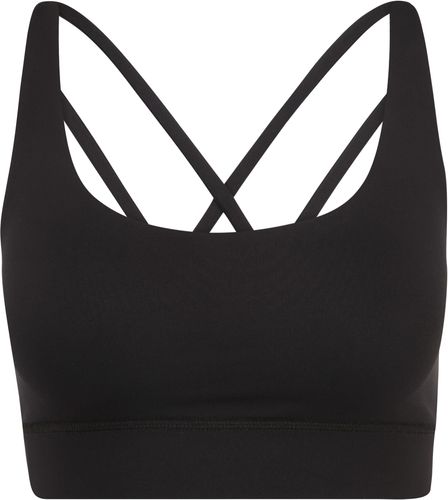 Reggiseno sportivo 'Criss'  nero / bianco