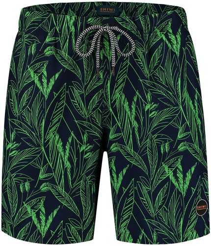 Pantaloncini da bagno  navy / verde neon