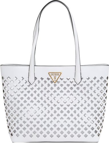 Shopper 'Aqua'  bianco