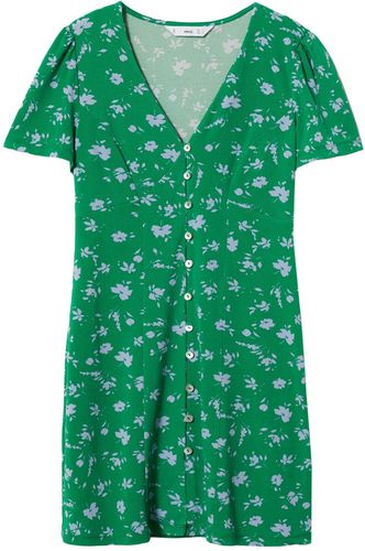 Abito camicia 'CECIL'  blu chiaro / verde