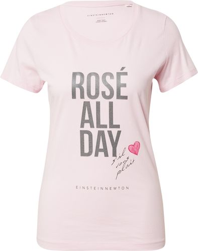 Maglietta 'Rose all day'  rosa / rosa chiaro / nero