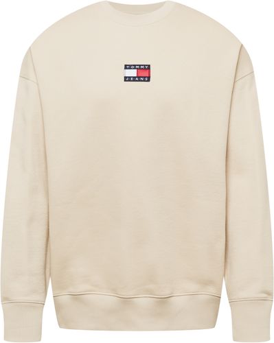 Felpa  beige chiaro / rosso / bianco / navy