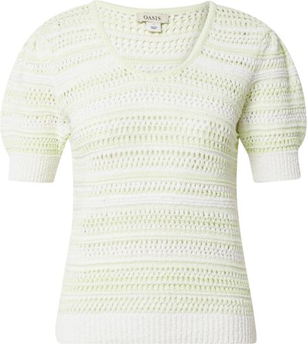 Pullover  lime / bianco