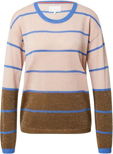 Pullover 'CHARISMA'  turchese / broccato / rosa