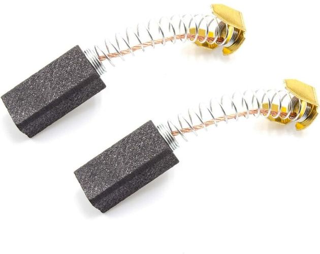 2 spazzole in carbone, motore in carbonio 6 mm x 6 mm x 17 mm per utensili elettrici, ad es.