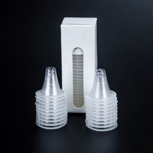 20 pezzi Copri termometro per orecchio Filtri per lenti di ricambio Sonda Thermoscan utilizzando coperture per termometri riutilizzabili per bambini