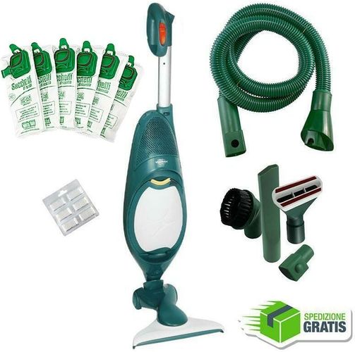 Aspirapolvere Vorwerk Folletto vk 140 rigenerato accessori