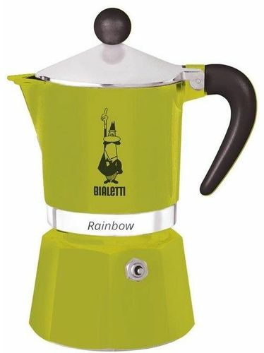 Rainbow Caffettiera Moka 1 Tazza verde