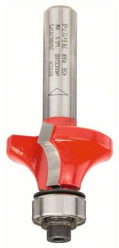 Professional Fresa a raggio convesso 8 mm, D 28,6 mm, R1 8 mm, L 12,7 mm, G 55 mm