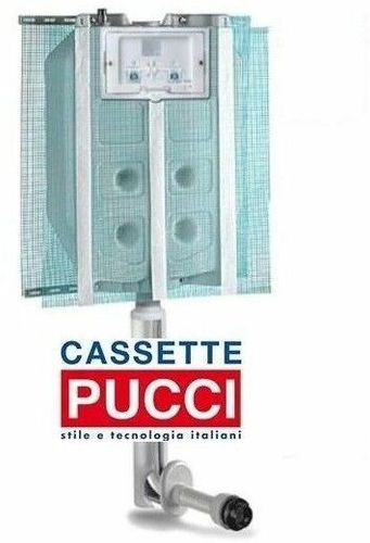 Eco new cassetta scarico incasso murale 4/9 4 9 lt sciacquone - Pucci
