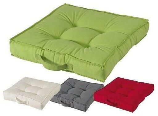 Cuscini cuscino per sedie living 50x50x10h arredo casa giardino esterno colore: verde