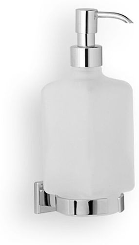 Dosatore di sapone liquido da bagno linea cuba in ottone cromato - accessori bagno