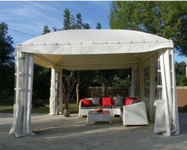 Gazebo professionale per feste e fiere Cicogna System > m 3.00 x 4.00 > struttura zincata